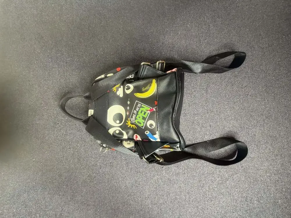 Like Dreams Awesome Emoji Graffiti Mini Backpack